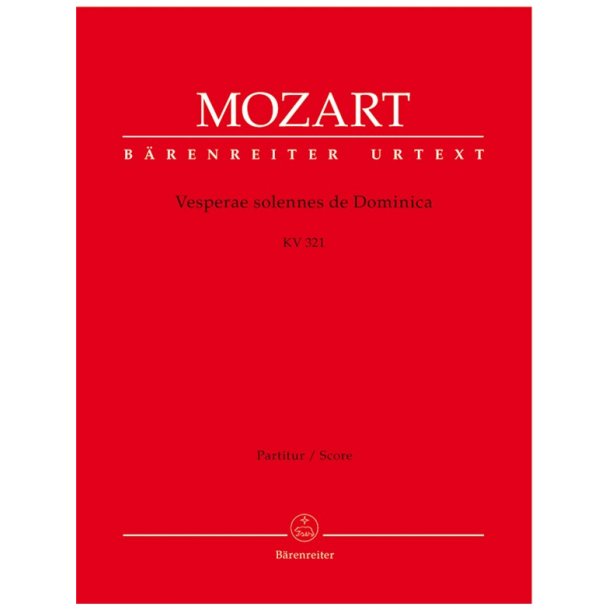 Vesperae solennes de Dominica - Mozart, Wolfgang Amadeus