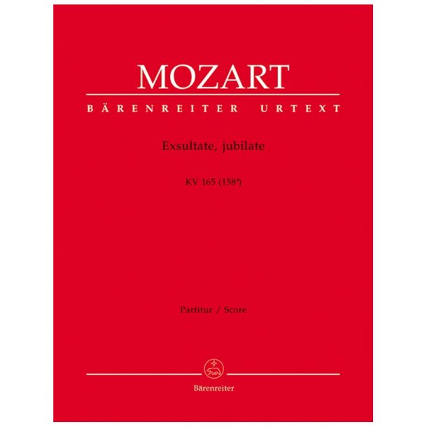 Exsultate, jubilate - Mozart, Wolfgang Amadeus