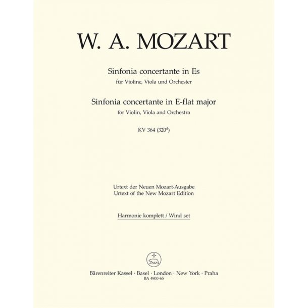 Sinfonia concertante - Mozart, Wolfgang Amadeus