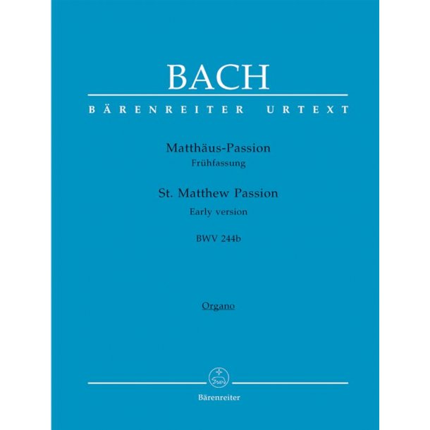 St. Matthew Passion - Bach, Johann Sebastian
