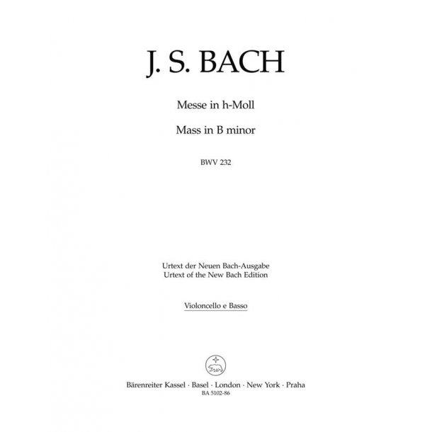 Mass - Bach, Johann Sebastian