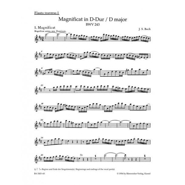 Magnificat - Bach, Johann Sebastian