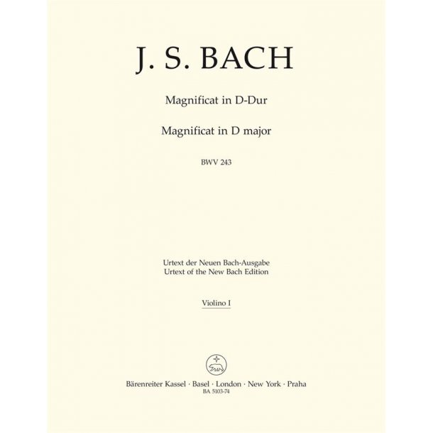 Magnificat - Bach, Johann Sebastian