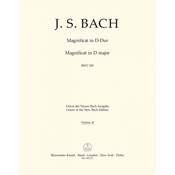 Magnificat - Bach, Johann Sebastian