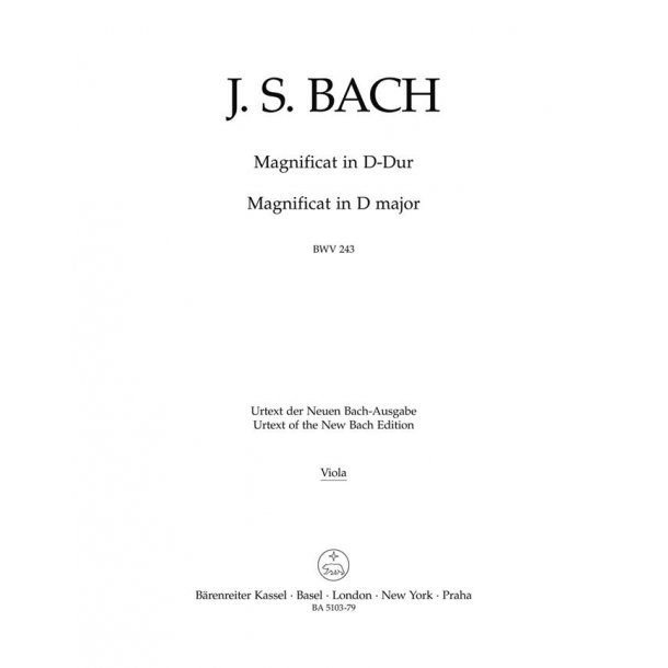 Magnificat - Bach, Johann Sebastian