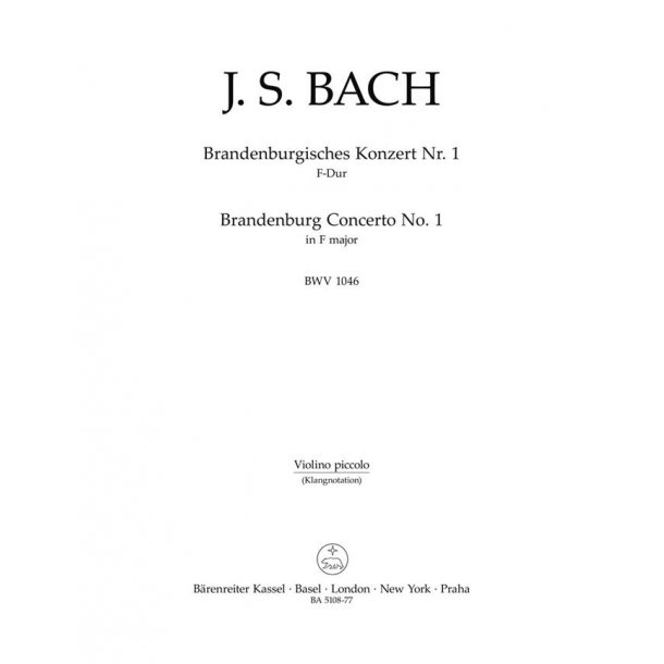 Brandenburg Concerto - Bach, Johann Sebastian