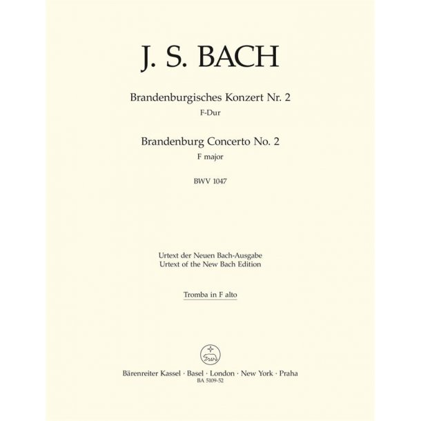 Brandenburg Concerto No. 2 - Bach, Johann Sebastian
