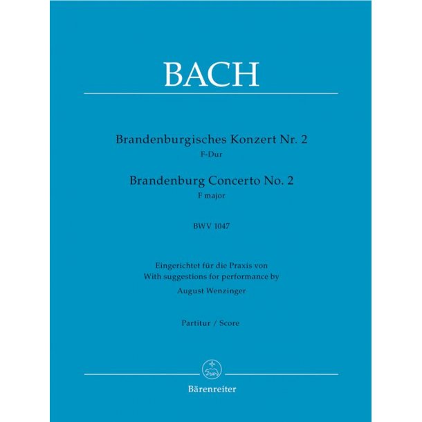 Brandenburg Concerto No. 2 - Bach, Johann Sebastian