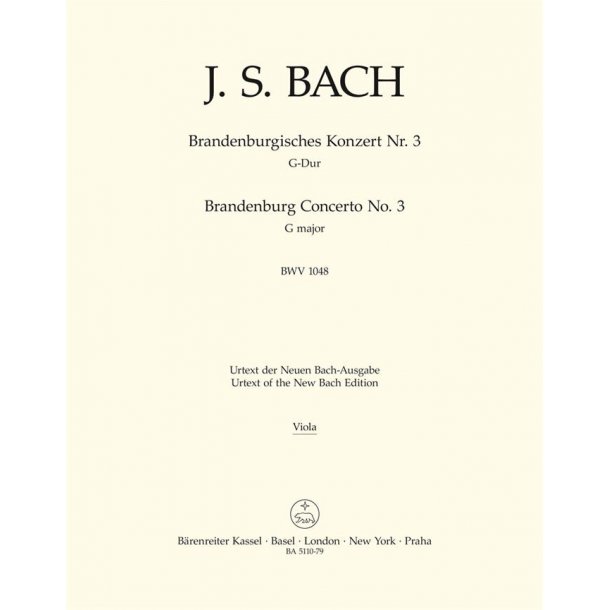 Brandenburg Concerto - Bach, Johann Sebastian