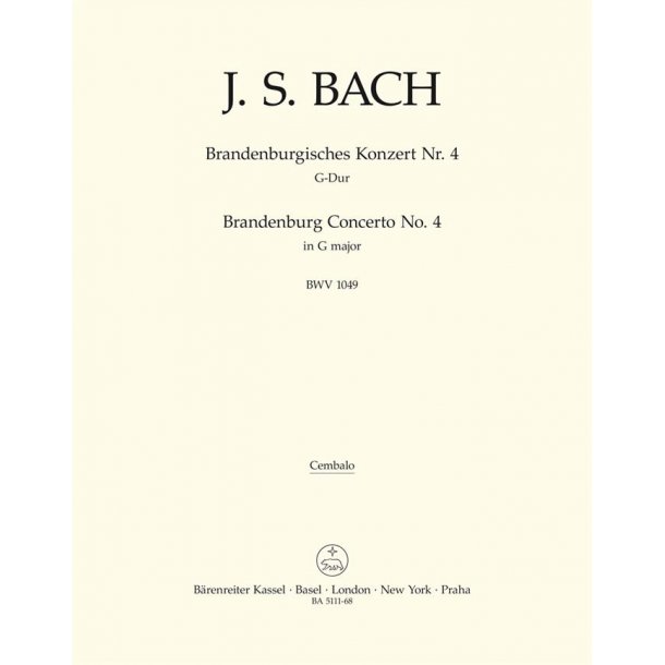 Brandenburg Concerto - Bach, Johann Sebastian
