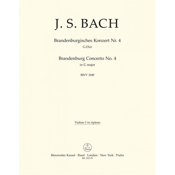 Brandenburg Concerto - Bach, Johann Sebastian