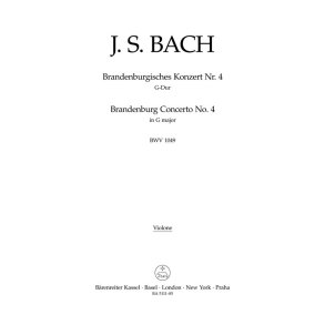 Brandenburg Concerto - Bach, Johann Sebastian