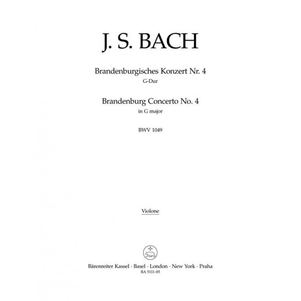 Brandenburg Concerto - Bach, Johann Sebastian