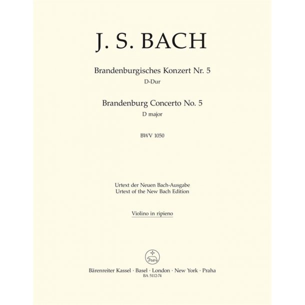 Brandenburg Concerto - Bach, Johann Sebastian