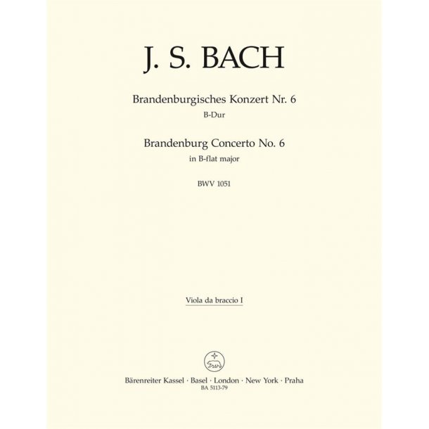 Brandenburg Concerto - Bach, Johann Sebastian