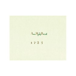 Notebook for Anna Magdalena Bach - Bach, Johann Sebastian