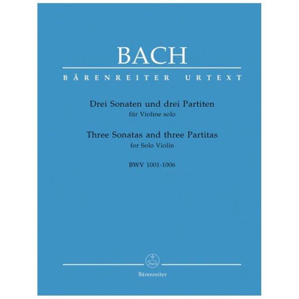Three Sonatas and three Partitas - Bach, Johann Sebastian