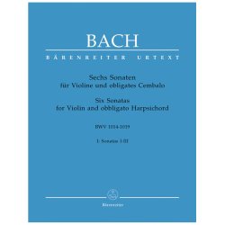Six Sonatas - Bach, Johann Sebastian