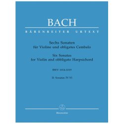 Six Sonatas - Bach, Johann Sebastian