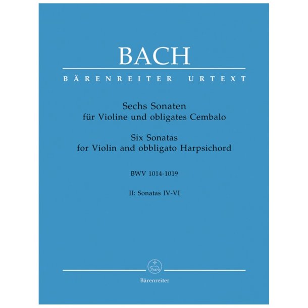 Six Sonatas - Bach, Johann Sebastian