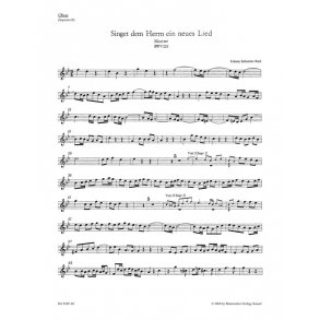 Singet dem Herrn ein neues Lied - Bach, Johann Sebastian