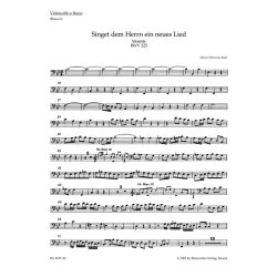 Singet dem Herrn ein neues Lied - Bach, Johann Sebastian
