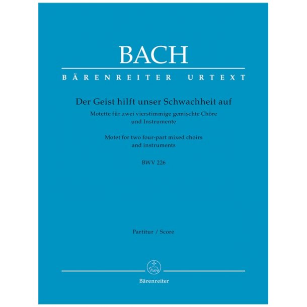Der Geist hilft unser Schwachheit auf - Bach, Johann Sebastian