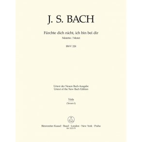 Fürchte dich nicht, ich bin bei dir - Bach, Johann Sebastian