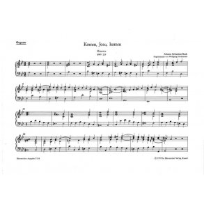 Komm, Jesu, komm - Bach, Johann Sebastian