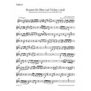 Concerto - Bach, Johann Sebastian