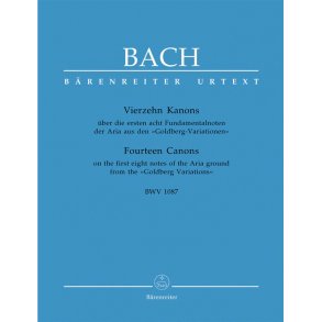 Vierzehn Kanons über die ersten acht Fundamentalnoten der Aria aus den 