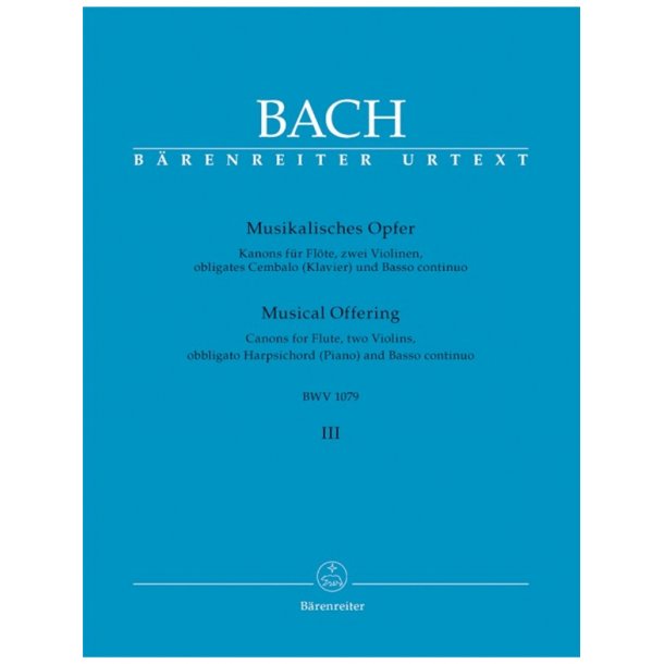 Musical Offering - Bach, Johann Sebastian