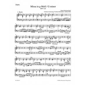 Mass - Bach, Johann Sebastian