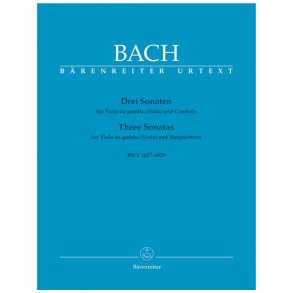 Three Sonatas - Bach, Johann Sebastian