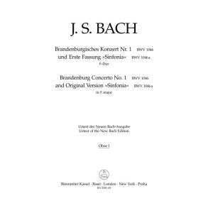 Brandenburg Concerto No. 1 and Original Version 