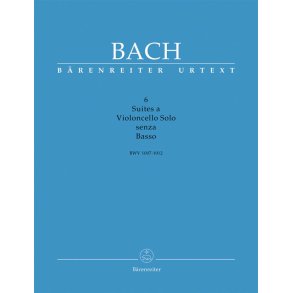 6 Suites a Violoncello Solo senza Basso - Bach, Johann Sebastian
