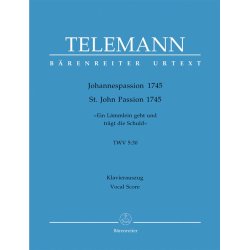 St. John Passion - Telemann, Georg Philipp