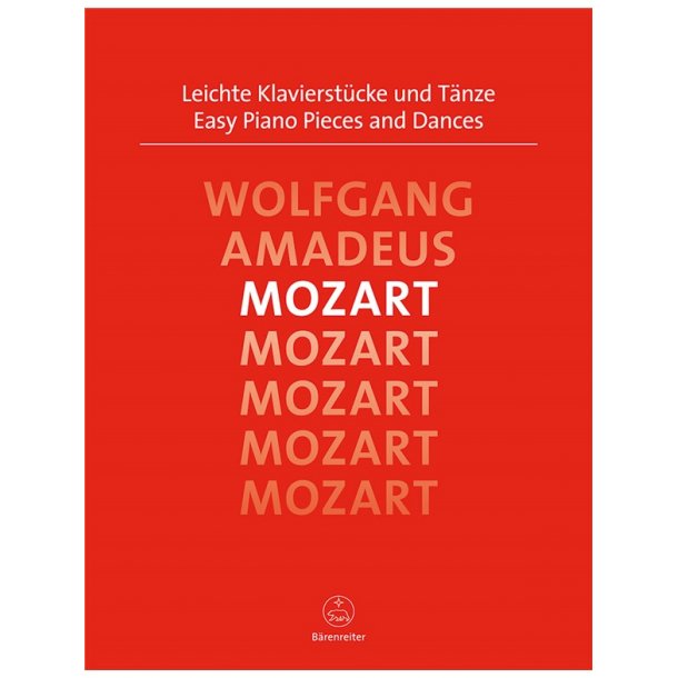 Easy Piano Pieces and Dances - Mozart, Wolfgang Amadeus