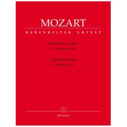 Complete Songs - Mozart, Wolfgang Amadeus