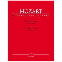 Complete Songs - Mozart, Wolfgang Amadeus