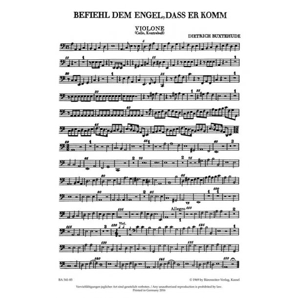 Command the Angels - Buxtehude, Dietrich