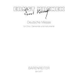 Deutsche Messe - Krenek, Ernst