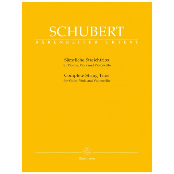 Complete String Trios - Schubert, Franz