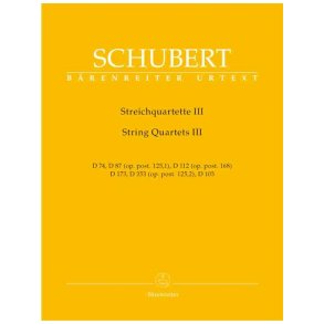 String Quartets - Schubert, Franz