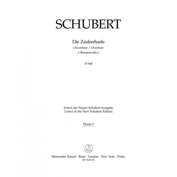 Die Zauberharfe. Ouvert&uuml;re - Schubert, Franz