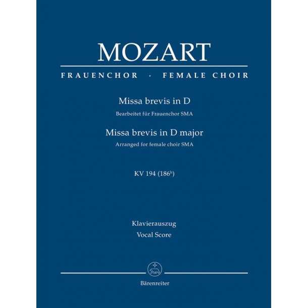 Missa brevis - Mozart, Wolfgang Amadeus