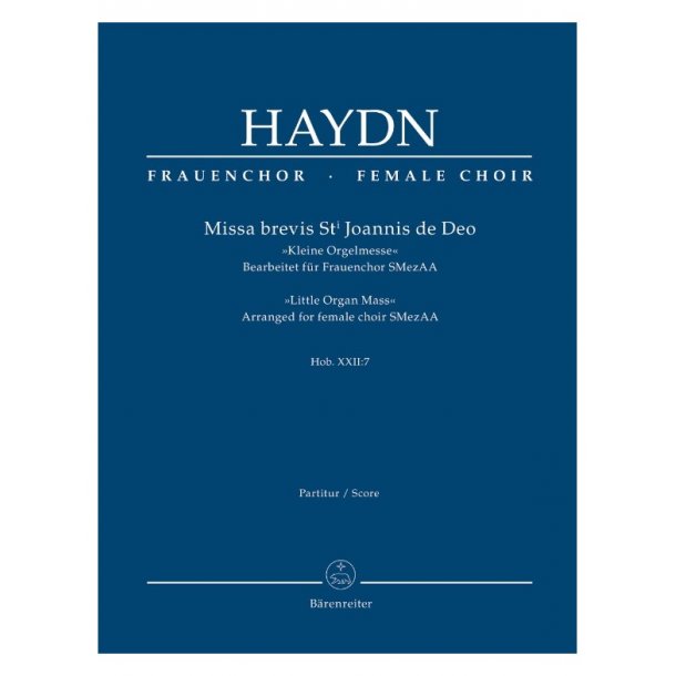 Missa brevis St. Joannis de Deo - Haydn, Joseph