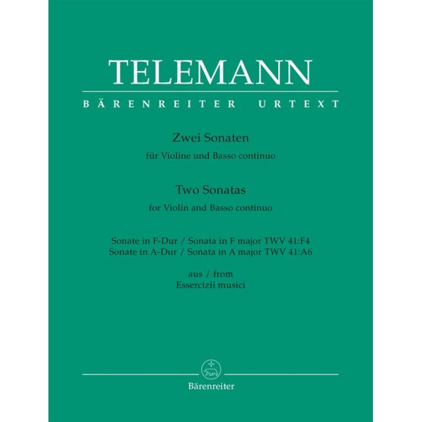 Two Sonatas - Telemann, Georg Philipp