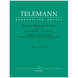 Nouveaux Quatuors en Six Suites - Telemann, Georg Philipp