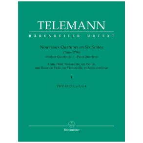 Nouveaux Quatuors en Six Suites - Telemann, Georg Philipp